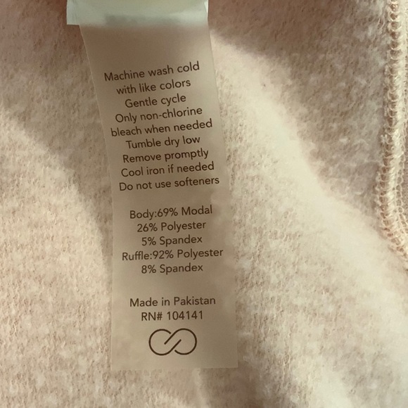 CALIA by Carrie Underwood Pink Hoodie with Velvety Sleeves and Hood D1 - Picture 13 of 13